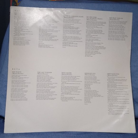 Asia Alpha 1983 Vinyl record - Picture 3 of 5